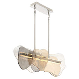 Grotto Linear Chandelier 39 Inch by Eurofase - close-up detail