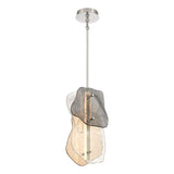Grotto Pendant Light 24 Inch by Eurofase - glass shade detail