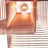 Grown Suspension By Zava Luce, Finish: Copper