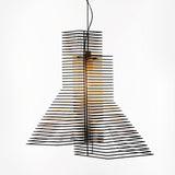 Grown Suspension By Zava Luce, Finish: Matte Black