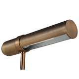 Gusle Floor Lamp Dark Antique Brushed Brass By Renwil Detailed View 2