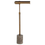 Gusle Floor Lamp Dark Antique Brushed Brass By Renwil Main View 4