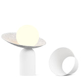 Guy Lantern By Koncept, Finish: Matte White, Optional Cloting: Cape