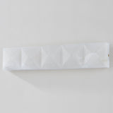 Gypsum LED Wall Light Medium By Corbett Side View