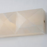 Gypsum LED Wall Light Small By Corbett Detailed View