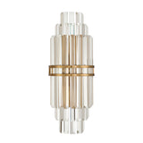 Hayes 7.5'' Aged Brass Sconce by Crystorama