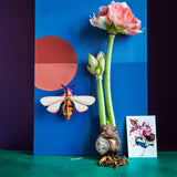 Honey Bee Ornament, styled in an interior