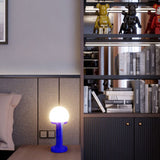 Habea Table Lamp Robot Blue By Ferroluce - Lifestyle View1