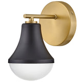 Haddie LED Vanity Light 1 Light Black By Lark Living