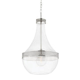 Hagen Pendant - 17.5 Inch - Polished Nickel by Hudson Valley