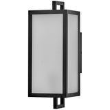 Halden Outdoor Wall Lantern Small By Lark Living - Side View1