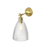 Hale Railway Wall Light - Satin Brass