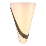 Half Cone Wall Sconce in Soft Gold, Left by Hubbardton Forge