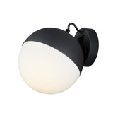 Half Moon LED Wall Sconce by ET2 - Black