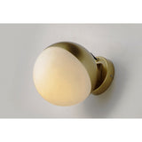 Half Moon LED Wall Sconce by ET2 - Metallic Gold