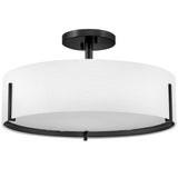 Halle Semi Flush Mount Medium Black Off By Hinkley 1