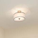 Lacey Ceiling Drum Semi Flush Light lifestyle 1