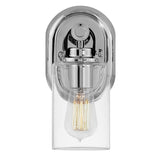 Halstead Medium Single Light Vanity - Chrome - by Hinkley