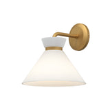 Halston Wall Sconce — Brushed Gold