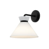 Halston Wall Sconce — Matte Black