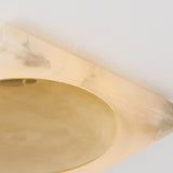 Hamel LED Flush Mount Vintage Brass By Corbett Detailed View1