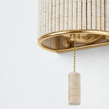 Hampden Wall Sconce By Hudson Valley Down View