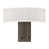 Hampton Medium Two Light Sconce - Buckeye Bronze - by Hinkley