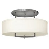 Hampton Semi-Flush Mount - Antique Nickel - by Hinkley