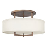 Hampton Semi-Flush Mount - Brushed Bronze - by Hinkley