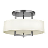 Hampton Semi-Flush Mount - Antique Nickel - by Hinkley