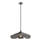 Hana Pendant Large in Dark Smoke by Hubbardton Forge
