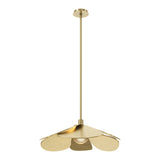 Hana Pendant Large in Modern Brass by Hubbardton Forge