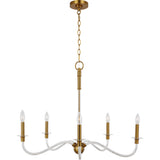 Hanover Chandelier — 31 7/8", Burnished Brass