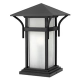 Harbor Medium Pier Mount Lantern - Satin Black - by Hinkley