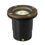 Hardy Island Well Light 12V Flat Top Well Light - Matte Bronze - by Hinkley