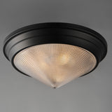 Hargreaves 3 Light Flush Mount Black With Lighting By Maxim Lighting