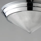 Hargreaves 3 Light Flush Mount Natural Polished Nickel By Maxim Lighting Detailed View