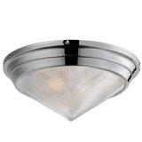 Hargreaves 3 Light Flush Mount Natural Polished Nickel By Maxim Lighting