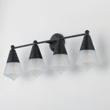 Hargreaves Bath Vanity Light Black by Maxim Lighting