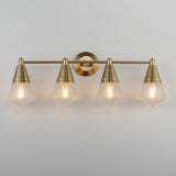 Hargreaves Bath Vanity Light Natural Aged Brass by Maxim Lighting