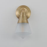 Hargreaves Wall Sconce Natural Aged Brass by Maxim Lighting