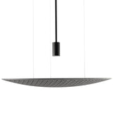 Harmonia Pendant Medium Organic Lead Grey By Accord