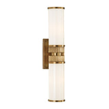 Harper Bath and Vanity Light - Aged Brass by Hudson Valley