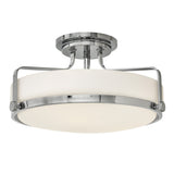 Harper Medium Semi-Flush Mount - Chrome - by Hinkley