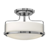 Harper Medium Semi-Flush Mount - Chrome - by Hinkley
