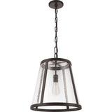 Harrow Pendant — 16", Oil Rubbed Bronze