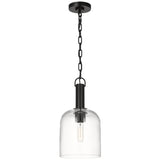 Hartley Pendant Aged Iron By Visual Comfort Studio - Side View