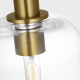 Hartley Pendant Burnished Brass By Visual Comfort Studio - Detailed View2