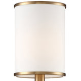 Hatfield 1 Light Sconce Vibrant Gold By Crystorama Detailed View