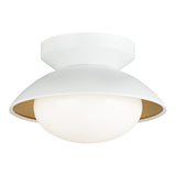 Hatley Ceiling Mount 8 Inch White